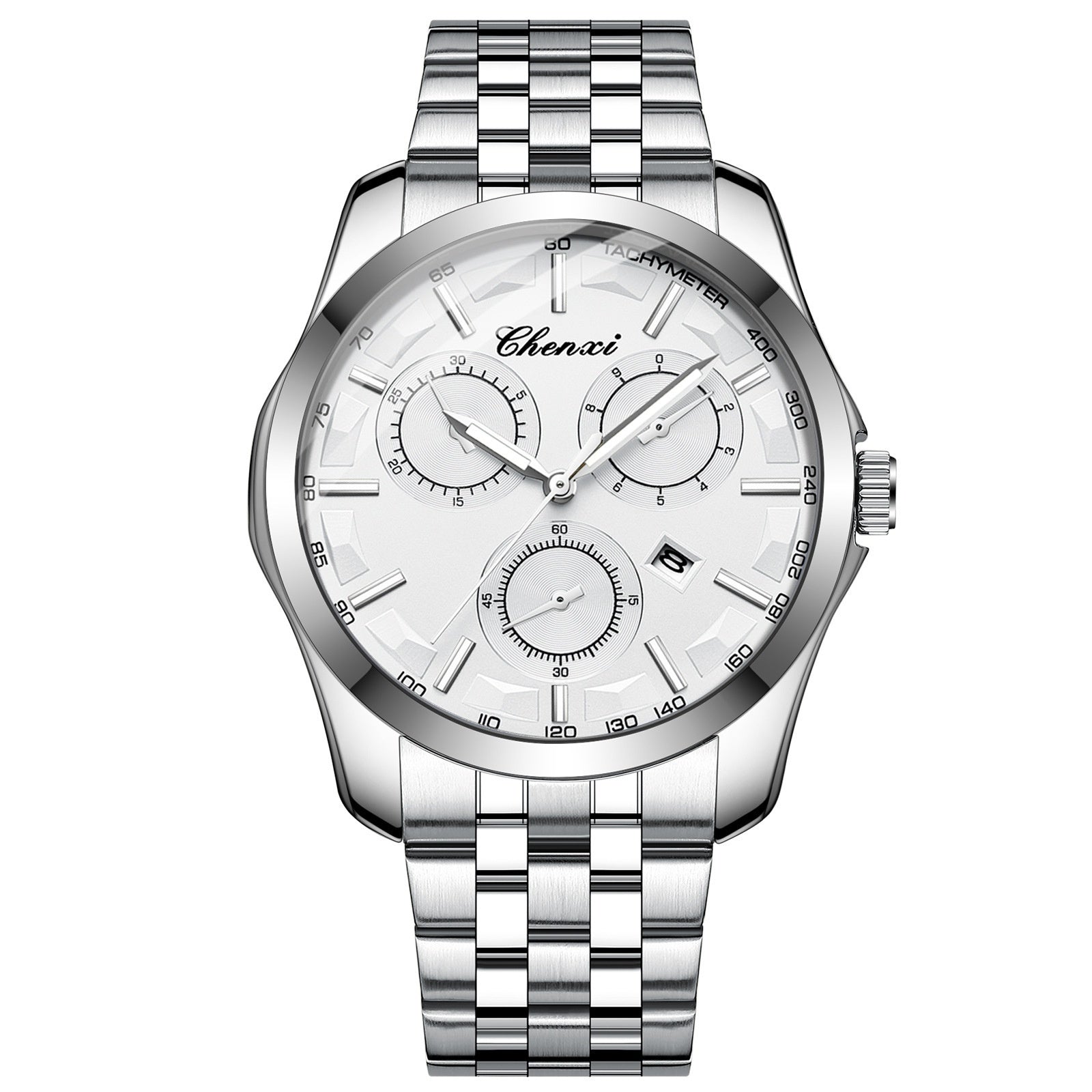 Stylish Business Mens Watch With Luminous Hands