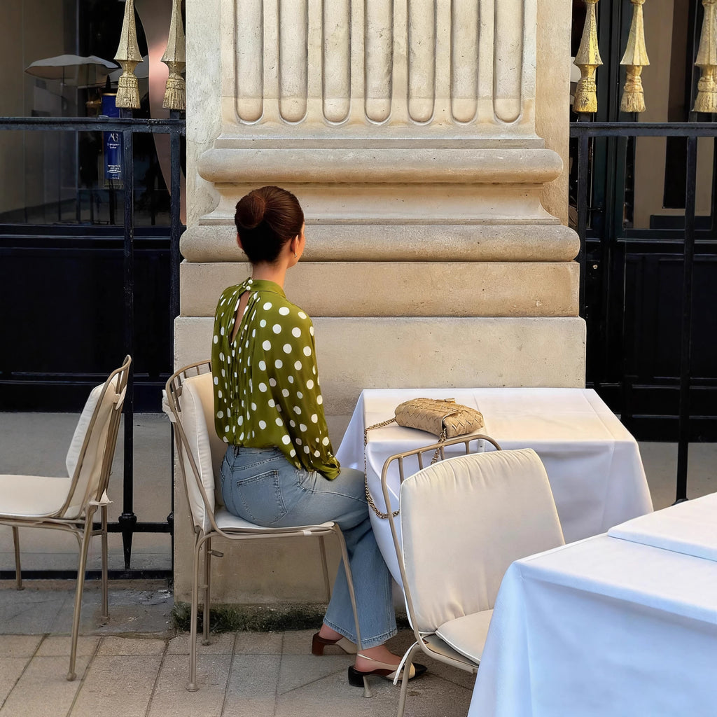 Stylish Minimalist And Relaxed Fit Long Sleeve Top For Women